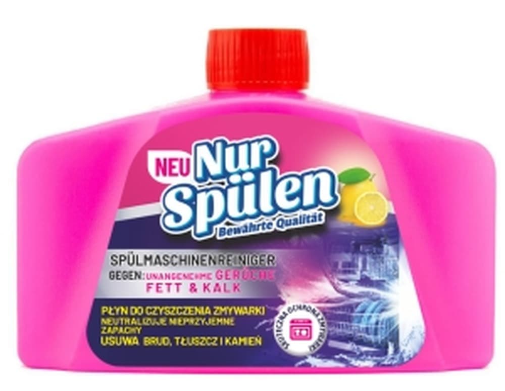NUR SPUL Płyn do Zmywarek 250ml Cytrynowy