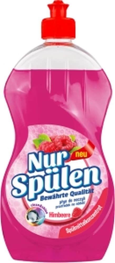 NUR SPUL Płyn do Naczyń 500ml Malinowy