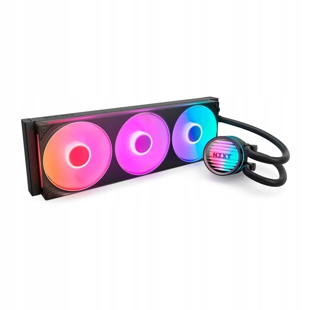 NZXT Kraken Core 360 RGB - Chłodzenie wodne AiO, 360mm, czarne