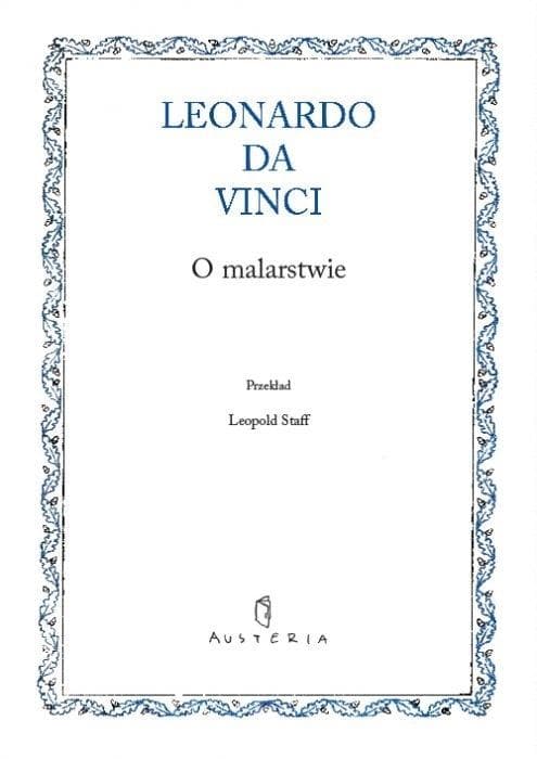 O malarstwie - esej o sztuce Leonarda da Vinci