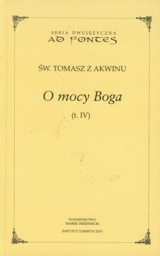 O mocy Boga, tom 4, Mateusz Przanowski OP