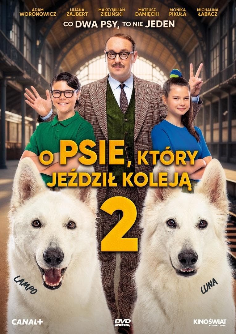 O psie, który jeździł koleją 2 DVD - film familijny 2026