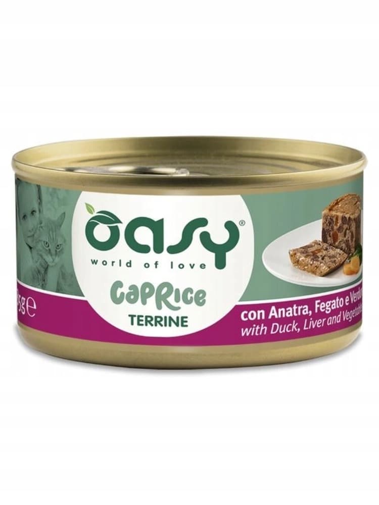 Oasy Caprice Terrine z kaczką i warzywami 85 g