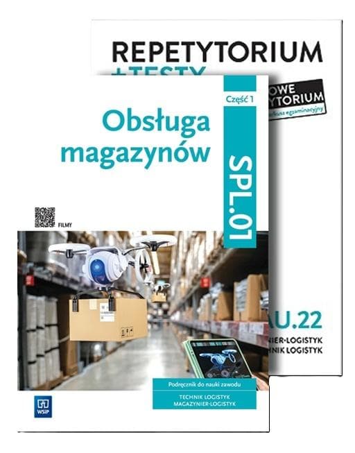 Obsługa magazynów część 1 z repetytorium Podręcznik dla technika logistyka WSiP 2026