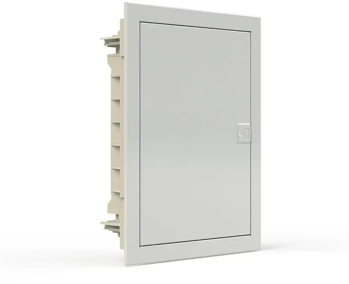 Obudowa instalacyjna podtynkowa z drzwiami metalowymi IP40 1 rząd 12 modułów Noark PMF 12