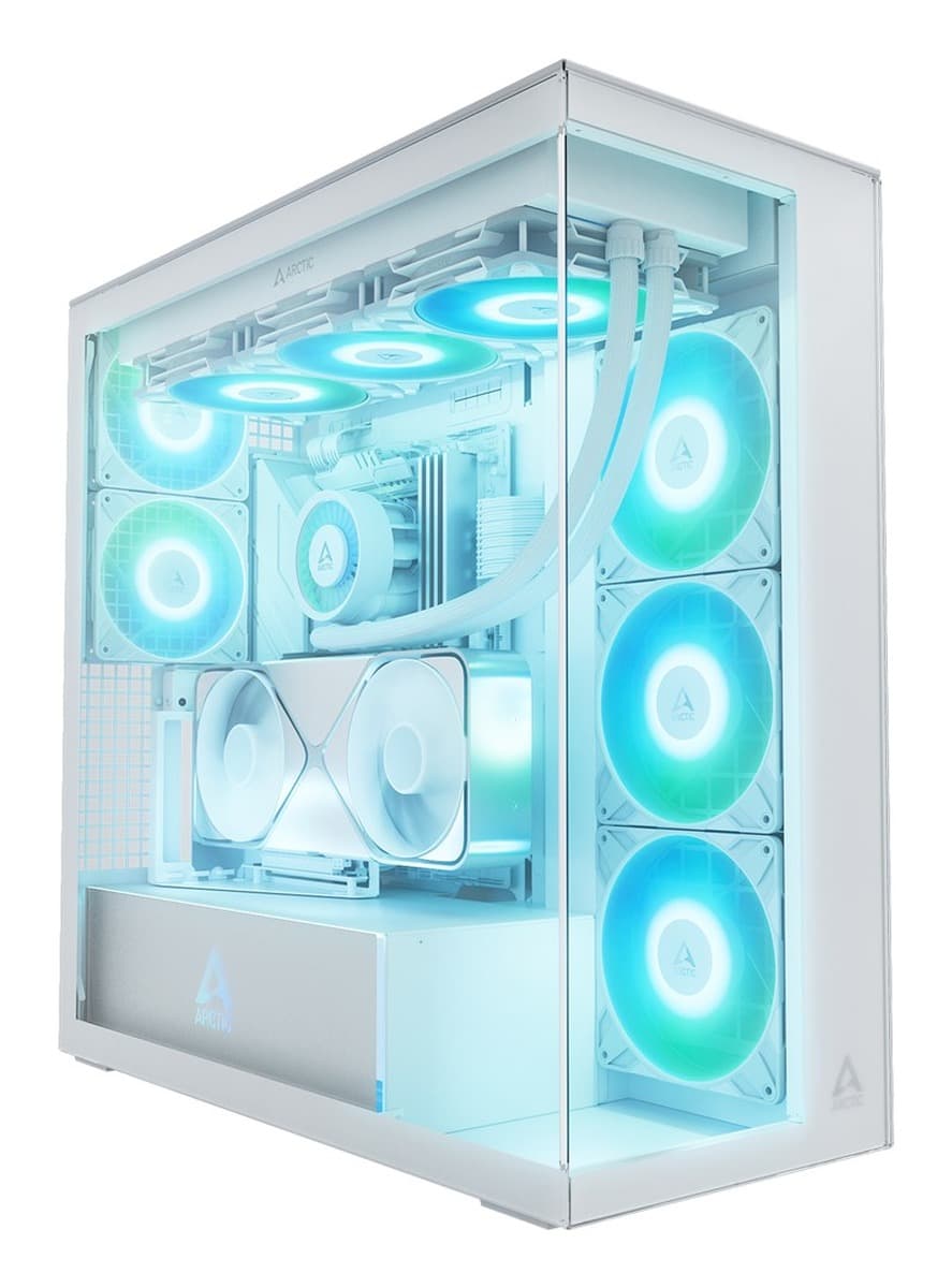 Obudowa komputerowa Arctic Xtender Midi Tower Biała z mocowaniem GPU