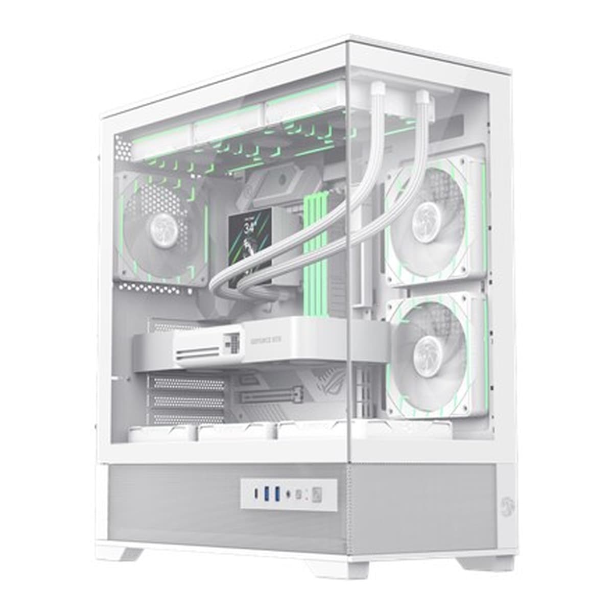 Obudowa komputerowa Gamemax Vista 2 AW ATX z panelem szklanym