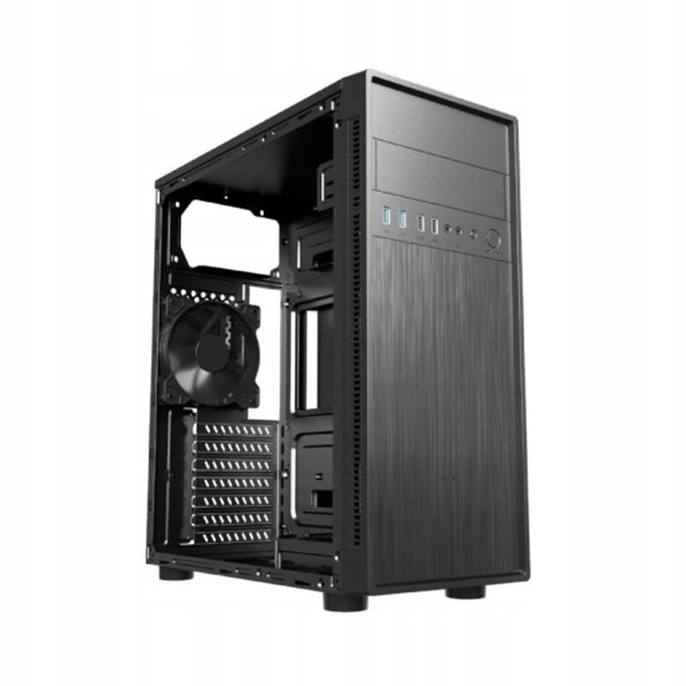 Obudowa komputerowa Gembird Fornax 160 Midi-Tower ATX czarna