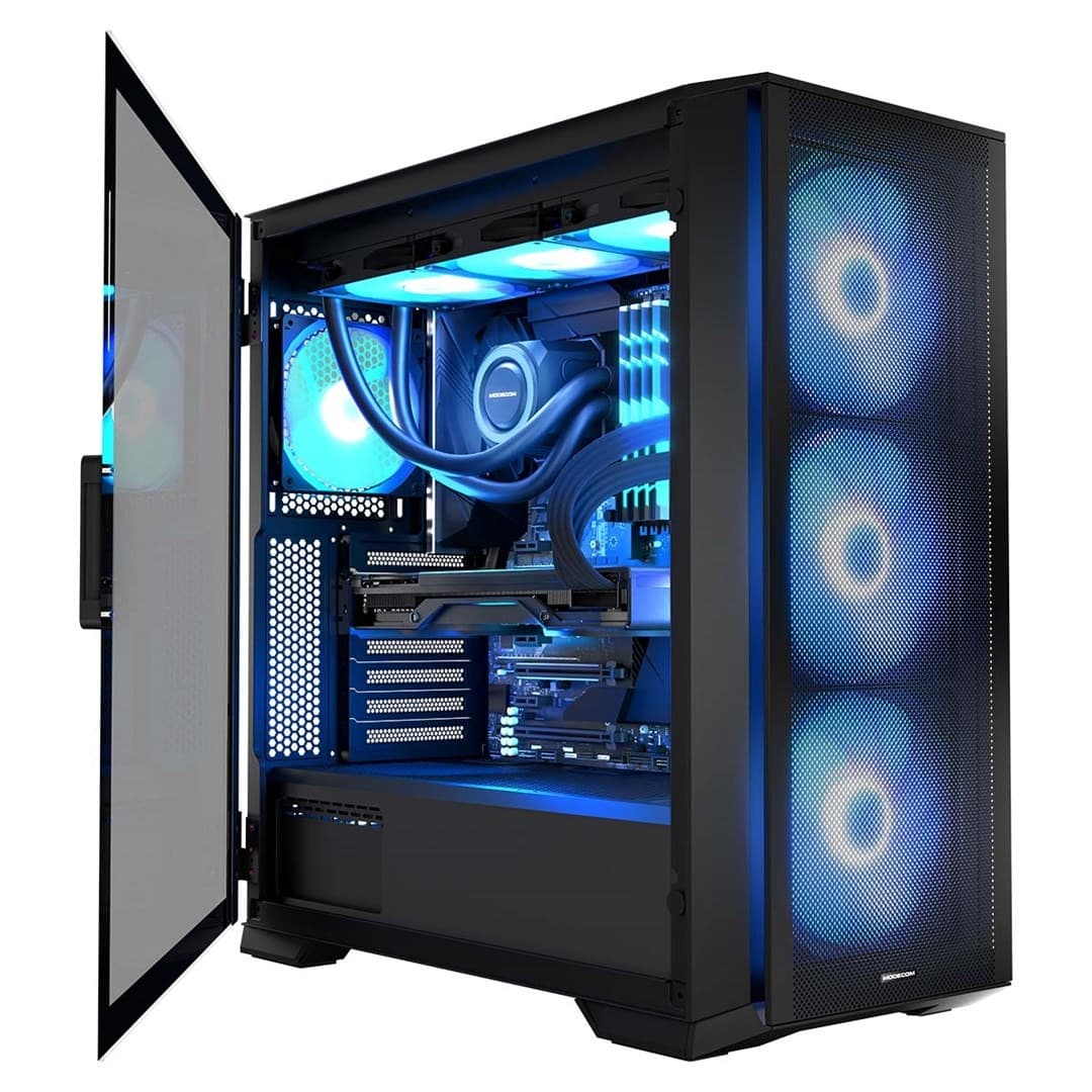 Obudowa komputerowa Midi Tower ATX USB-C Czarna