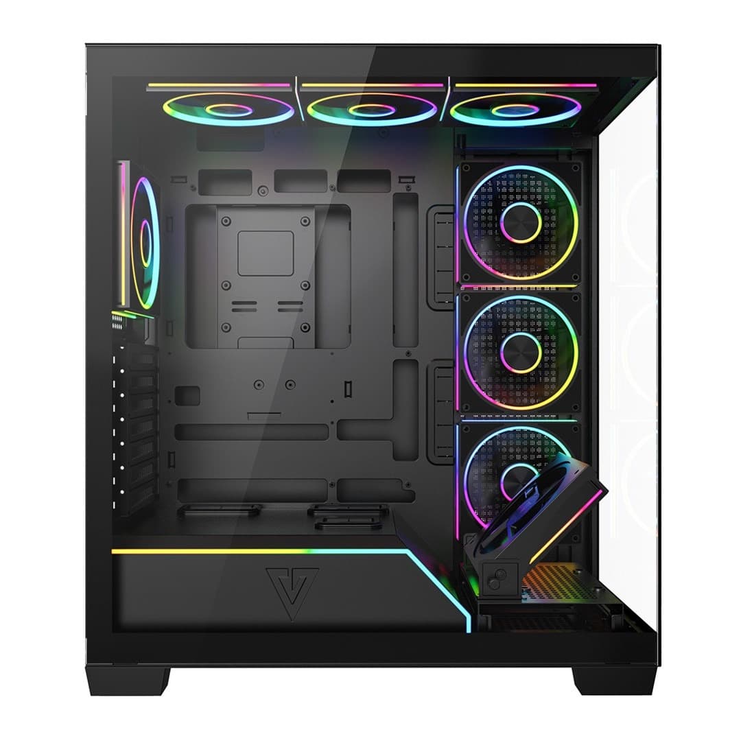 Obudowa komputerowa Midi Tower ATX ARGB Czarna