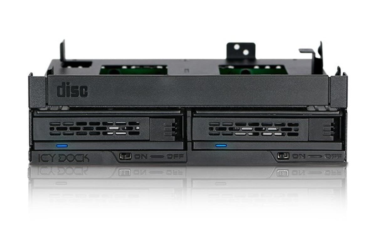 Obudowa na dyski We-Ra. IcyDock 2x 2.5" SAS/SATA + 1x Slim ODD