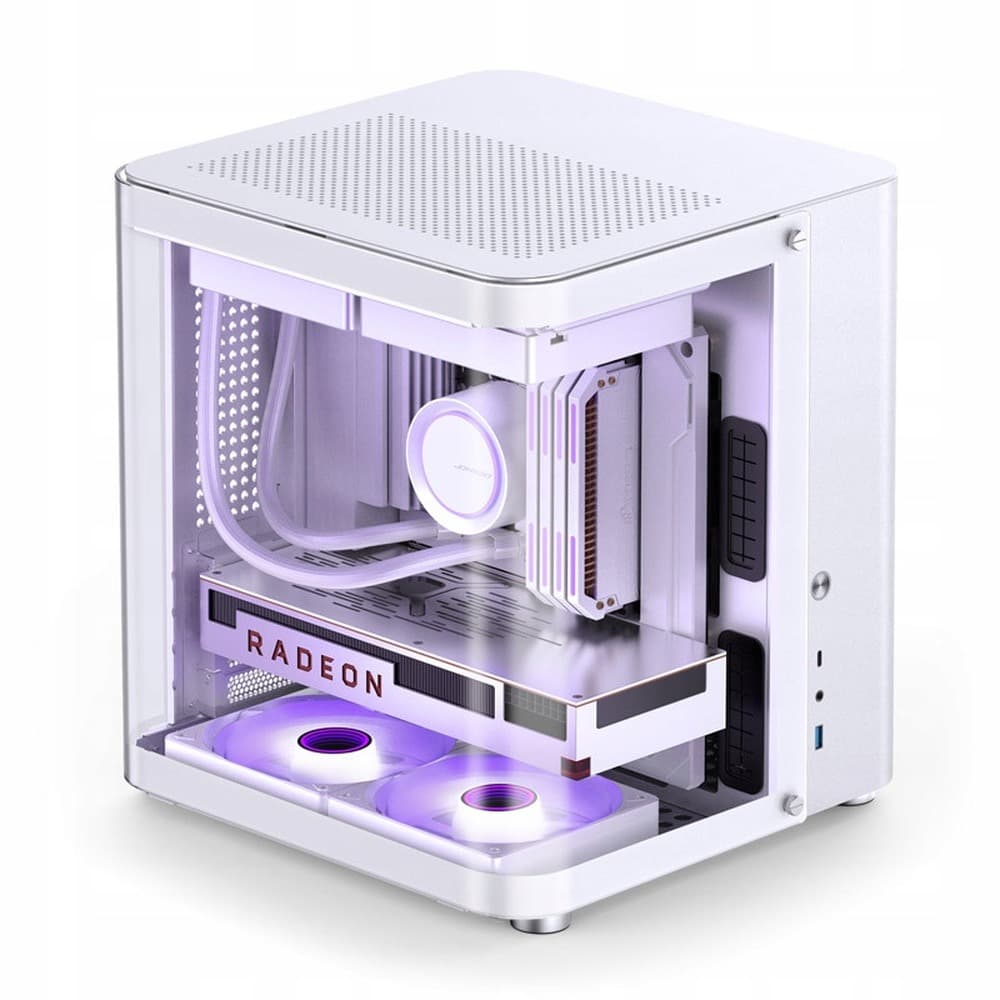 Jonsbo T6 Obudowa Mini-Tower Mini-ITX Srebrna