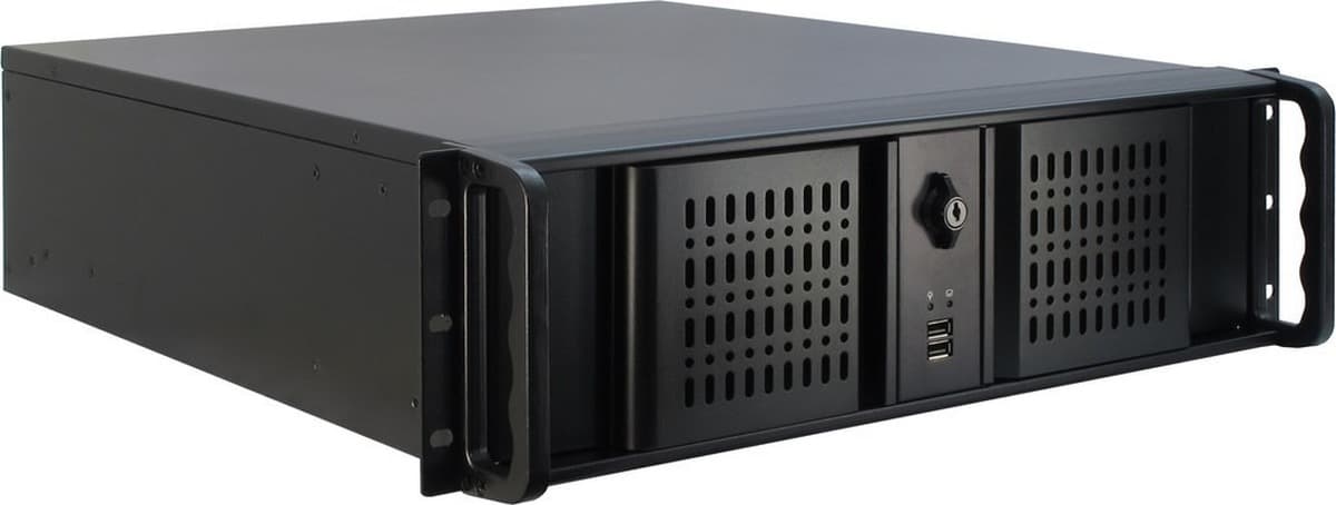 Obudowa serwerowa Inter-Tech 3U-3098-S Czarna Rack