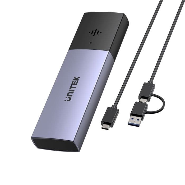 Obudowa SSD M.2 NVMe USB-C 10 Gbps z funkcją lokalizacji