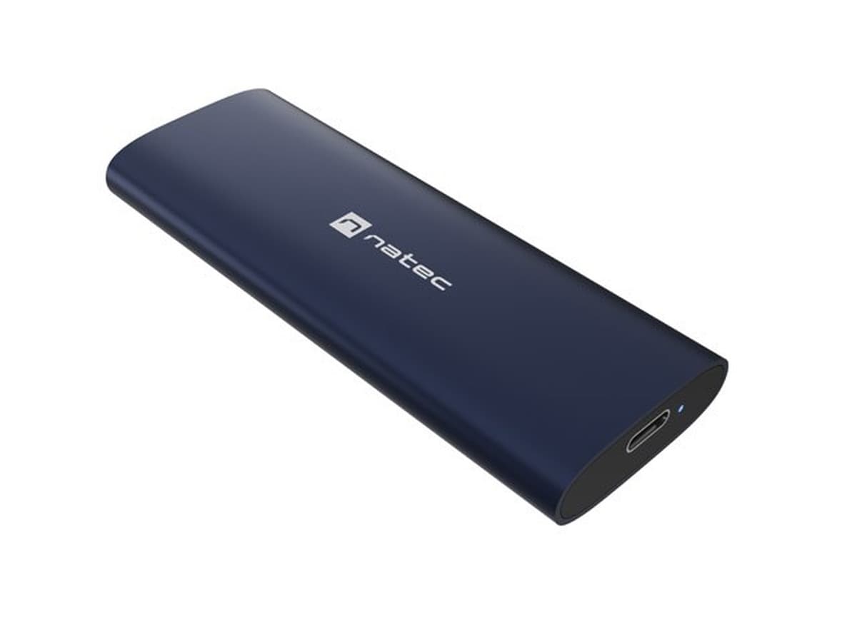 Obudowa SSD M.2 NVMe USB-C 3.2 Gen 2 10 Gb/s aluminium granatowa