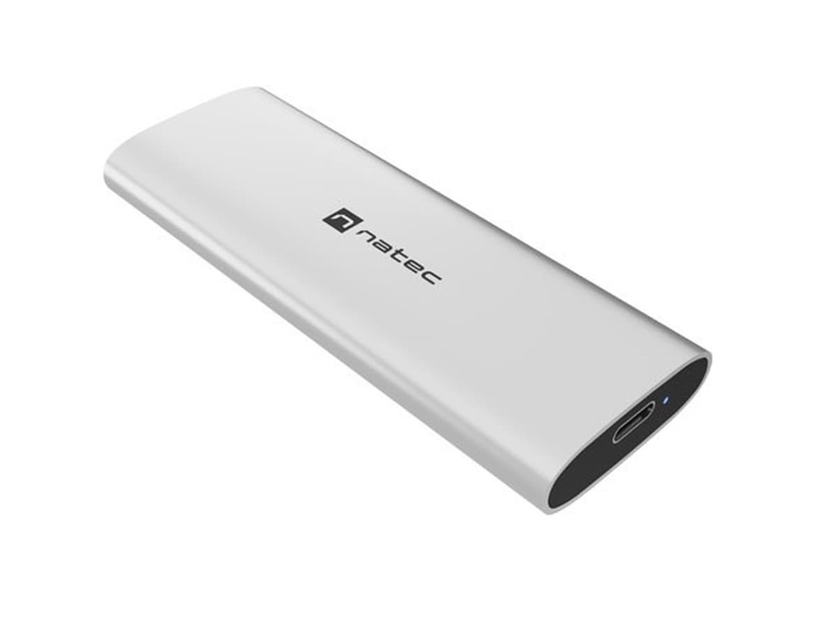 Obudowa SSD M.2 NVMe USB-C 3.2 Natech Rhino Lite czerwona