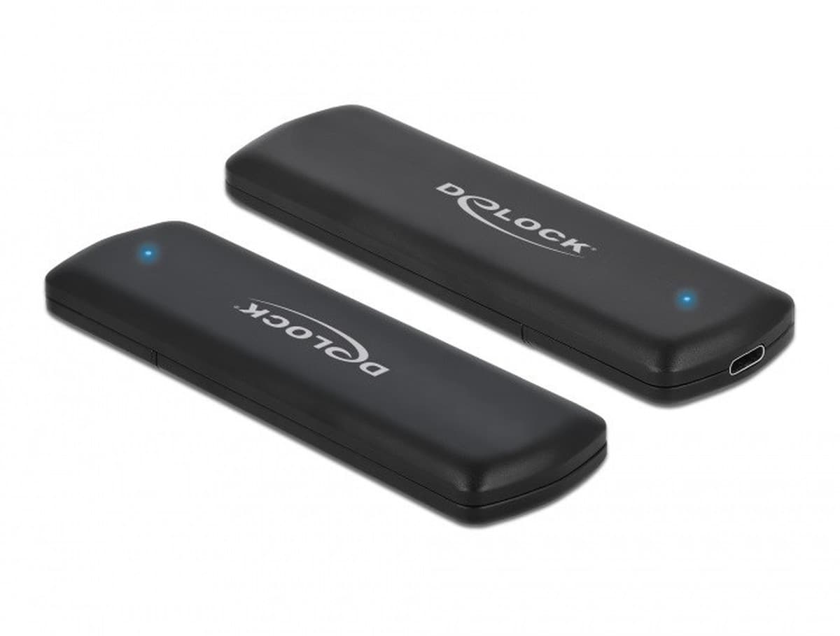 Obudowa zewnętrzna Delock USB Type-C dla dysku M.2 SSD NVMe PCIe SATA