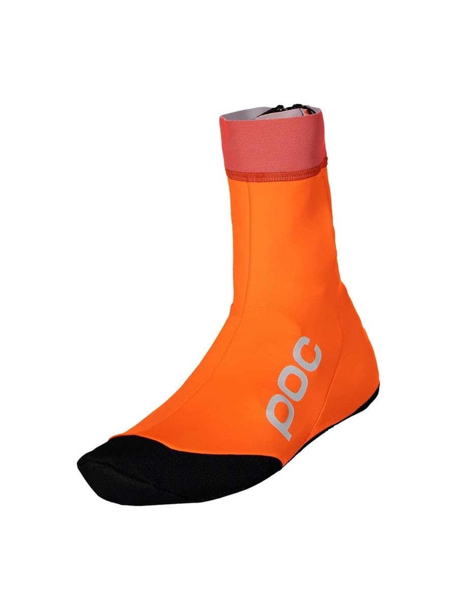 Ochraniacze na buty rowerowe POC Thermal Bootie pomarańczowe rozmiar S