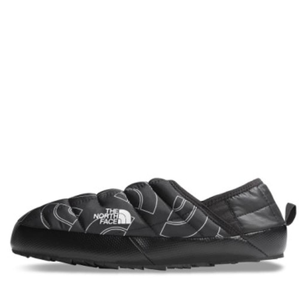 Ocieplane kapcie The North Face Thermoball Traction Bootie - czarno-białe, rozmiar 39