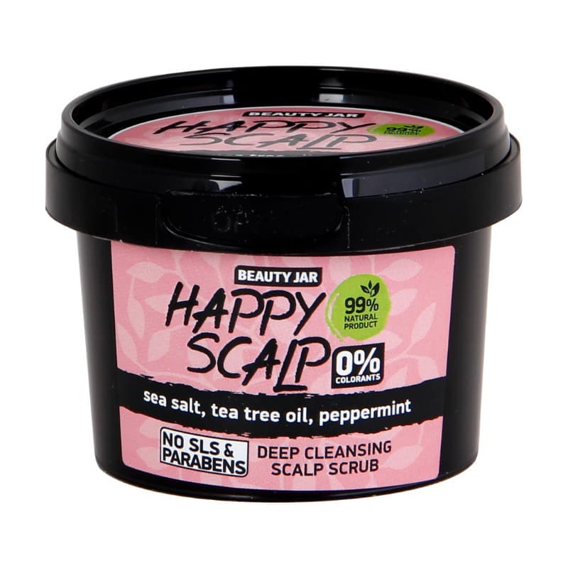Oczyszczający peeling do skóry głowy Beauty Jar Happy Skalp 150 ml