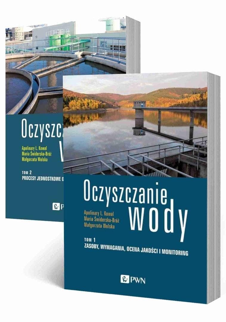Oczyszczanie wody Tom 1-2 - podręcznik akademicki 920 stron