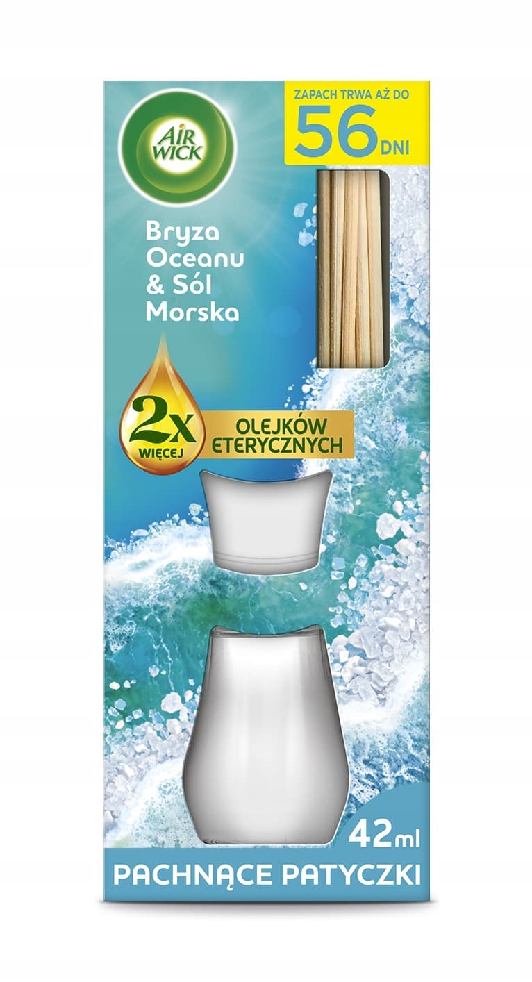 Air Wick Odświeżacz Powietrza Patyczki Bryza Morska 42 ml