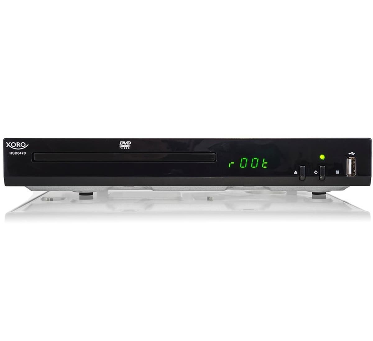 Odtwarzacz DVD Xoro HSD 8470 z upscalingiem 1080p HDMI USB 2.0