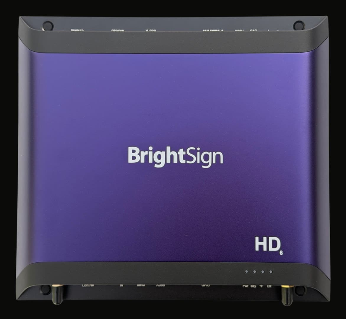Odtwarzacz multimedialny BrightSign HD1026 4K z USB, GPIO, Audio, microSD i Wi-Fi