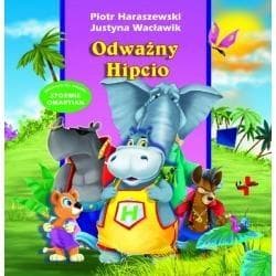 Książka dla dzieci o odważnym hipopotamie z morałem