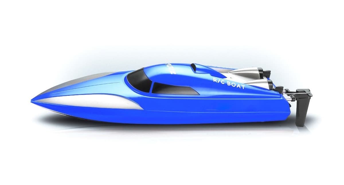 Łódź motorowa Amewi RC Boat 7012 z akumulatorem litowo-jonowym 1100mAh niebieski/14+