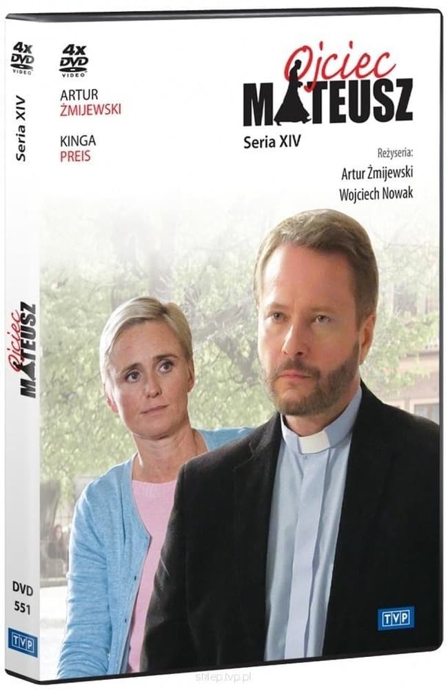 Ojciec Mateusz Seria 14 - 4 DVD Artur Żmijewski, Wojciech Nowak