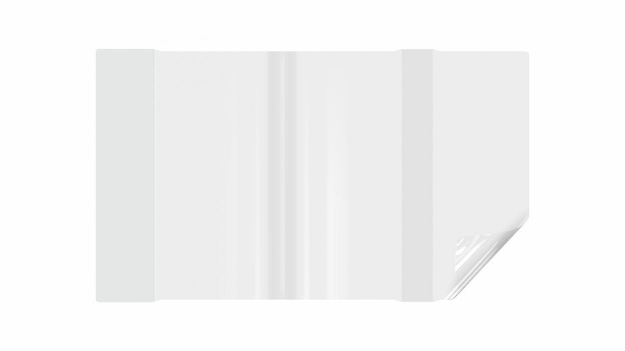 Okładka regulowana bezbarwna PVC S9-268 25 sztuk