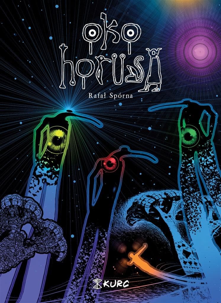 Oko Horusa komiks Rafał Spórna wydawnictwo Kurc