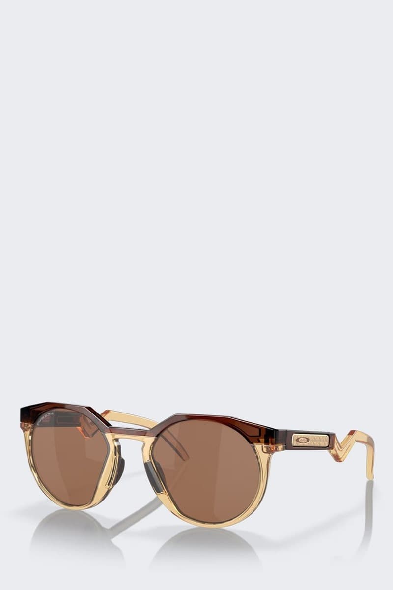 Okulary przeciwsłoneczne Oakley HSTN amber curry soczewki Prizm Tungsten