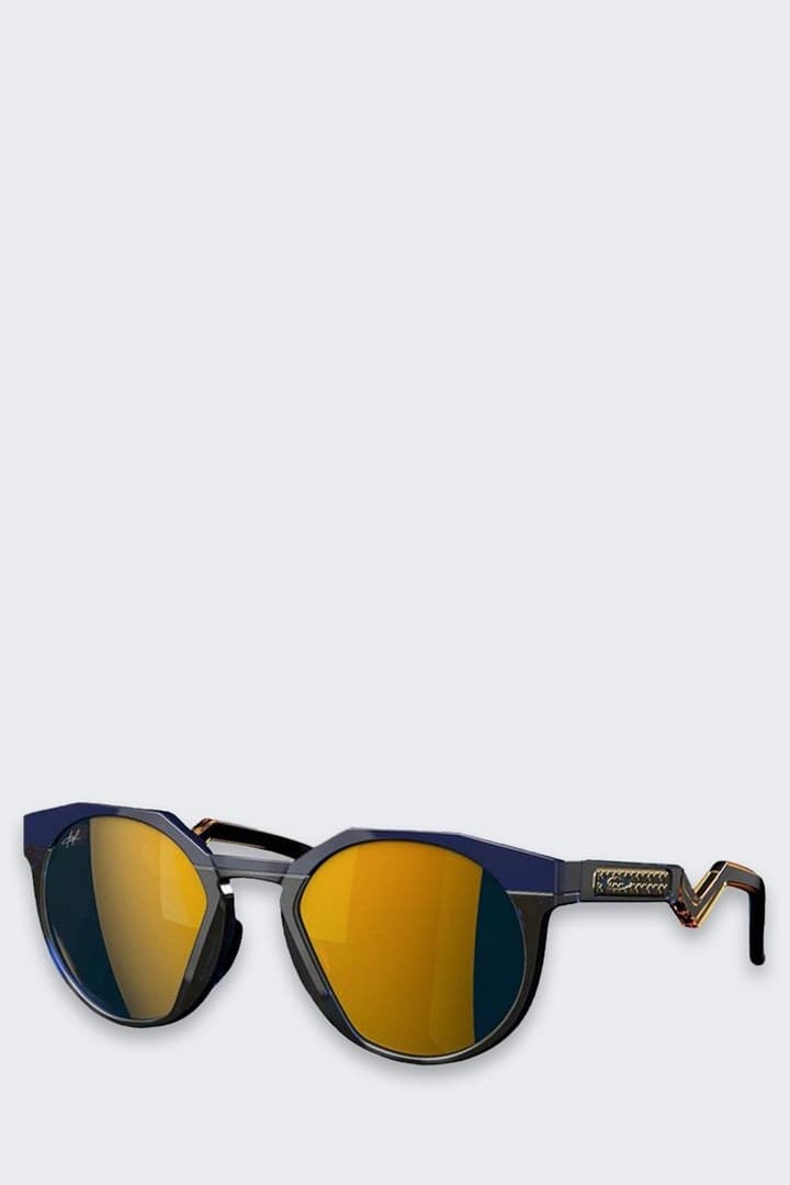 Okulary przeciwsłoneczne polaryzacyjne Oakley HSTN navy - szkła trans blue Prizm 24k