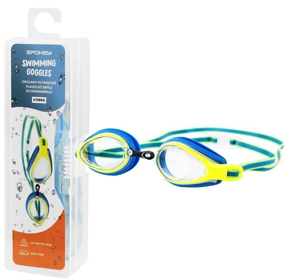 Okulary pływackie z filtrem UV i powłoką Anti-Fog
