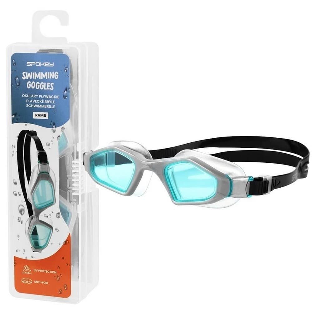 Okulary pływackie z filtrem UV i powłoką Anti-Fog