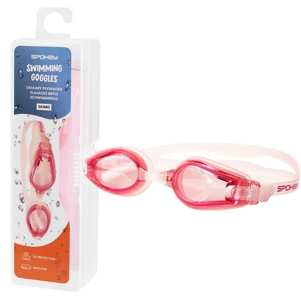 Okulary pływackie z powłoką Anti-fog i filtrem UV