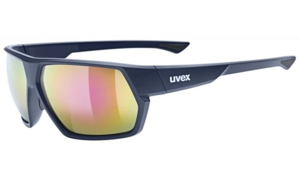 Okulary rowerowe Uvex Sportstyle 238 - deep space matt/mir.red