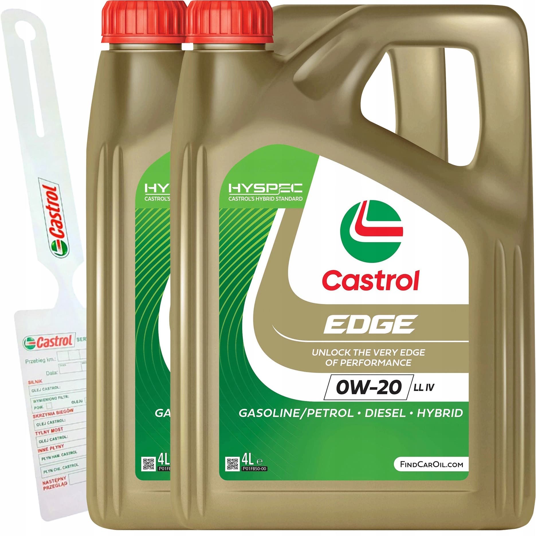 Olej silnikowy Castrol Edge 0W-20 LL IV K7 4 litry