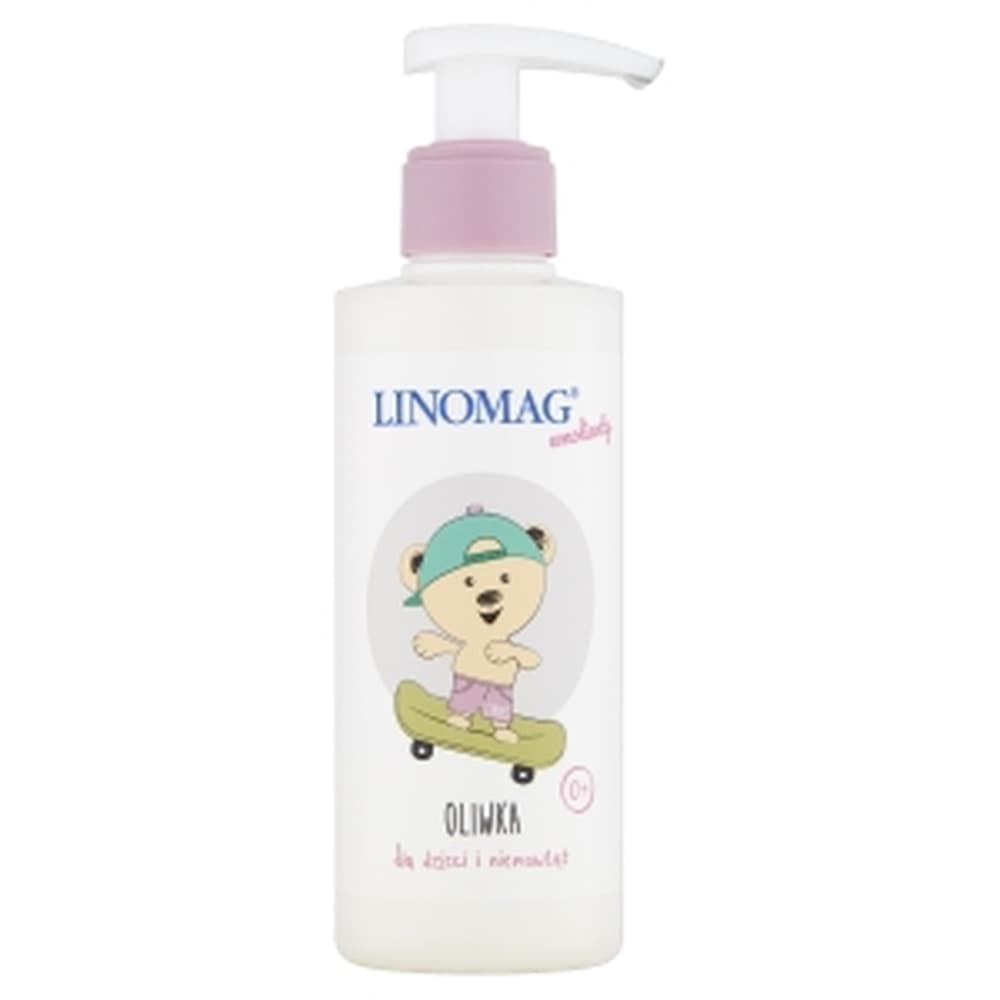 Oliwka pielęgnacyjna Linomag dla dzieci i niemowląt 200 ml