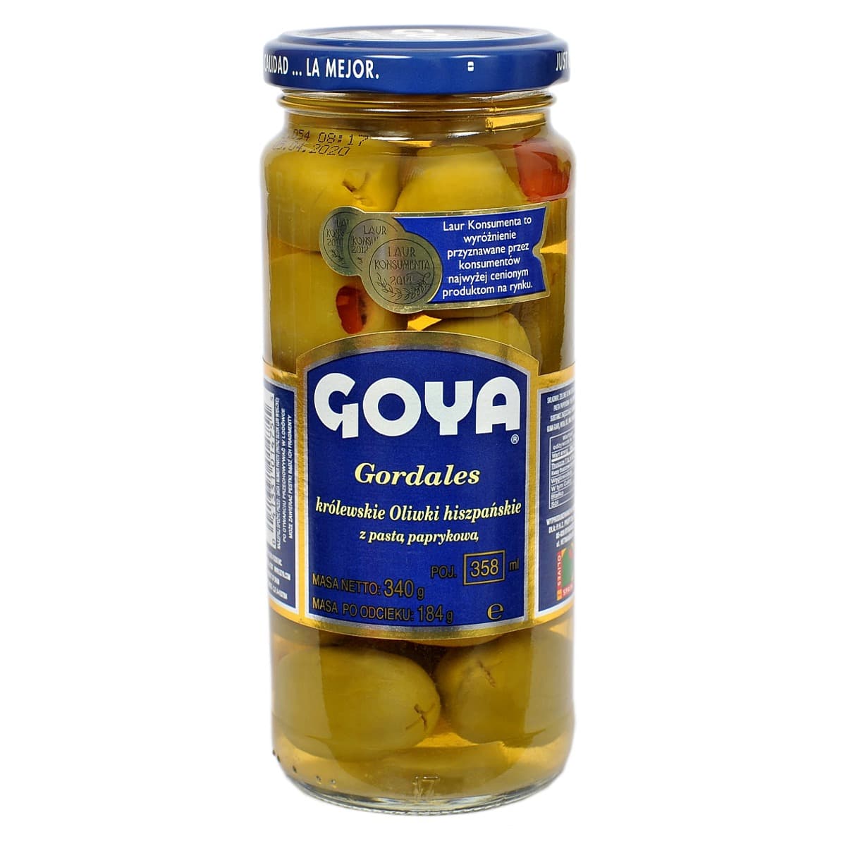 Goya Oliwki nadziewane ostrą papryką 350g