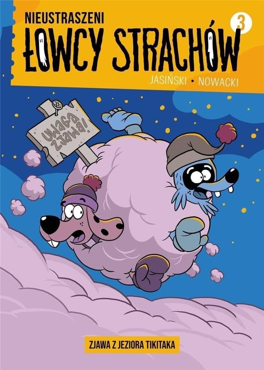 Ongrys - Nieustraszeni Łowcy Strachów Tom 3: Zjawa z jeziora - Komiks dla dzieci 8+