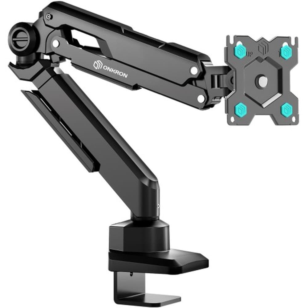 ONKRON G90-B Uchwyt biurkowy do monitora 13-34", obrotowo-nachylny, maks. 10 kg, czarny