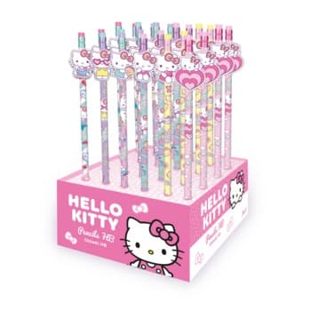 Ołówek HB Hello Kitty z gumką 1 sztuka różowy