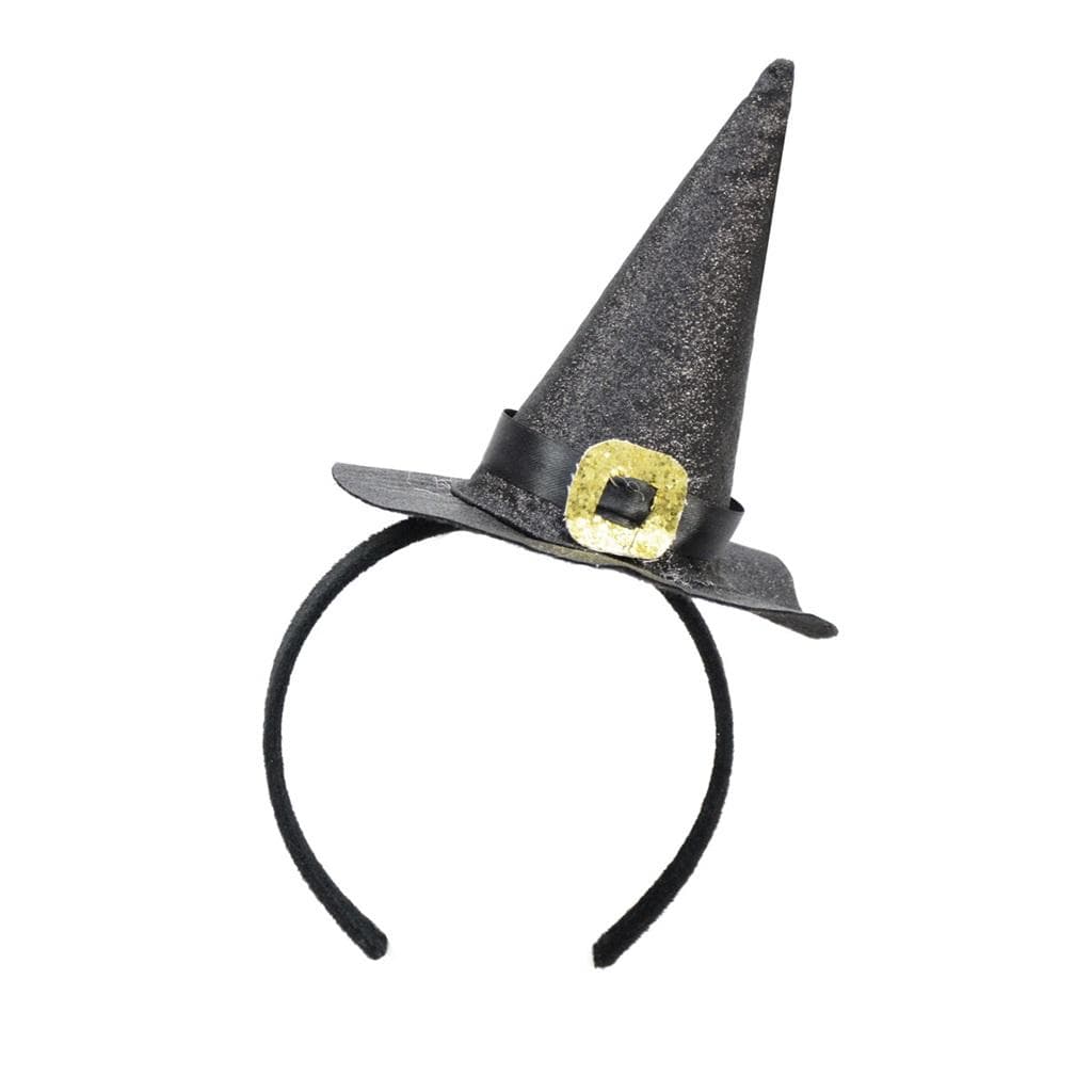 Opaska z kapeluszem czarownicy, ozdobny gadżet na Halloween