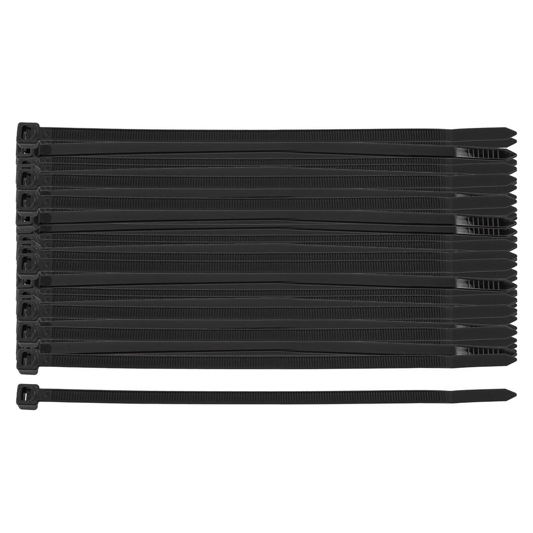 Opaski zaciskowe EXTREME 4.8 x 150 mm, czarne, 100 sztuk
