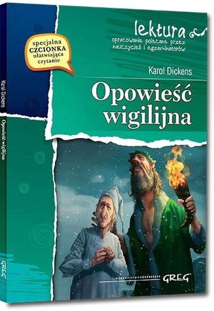Opowieść wigilijna. Lektura szkolna z opracowaniem