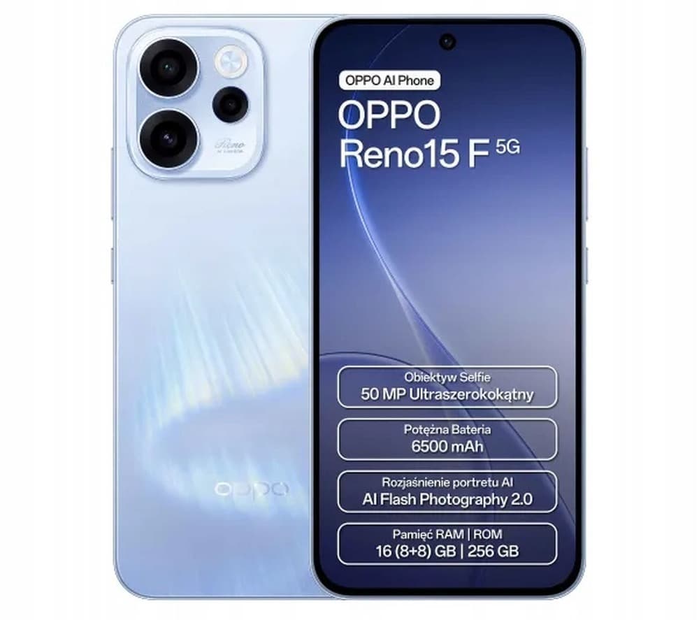 Oppo Reno 15F 8/256GB 5G Aurora Blue