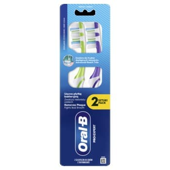 Oral-B Szczoteczki do zębów Pro-Expert Medium, 2 szt.